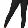 WiseGoods - Premium Anti Cellulitis Legging - Shaping - Sportlegging - Push Up - Yoga - Legging Fitness - High Waist - Zwart - L -Sportkleding-Dames Winkel 512x840