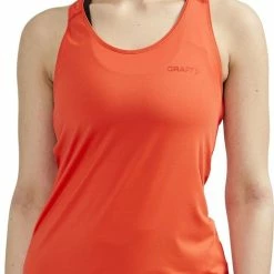 Craft Sporttop - Maat XL - Vrouwen - Rood/oranje