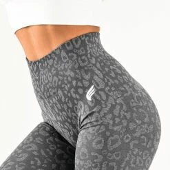 DM Training Wild Animal Sportlegging Dames - Squat Proof, Stylish Animal Print & High Waist - Grey/grijs 9 DM Training Wild Animal Sportlegging Dames - Squat Proof, Stylish Animal Print & High Waist - Grey/grijs -Sportkleding-Dames Winkel 525x840 5
