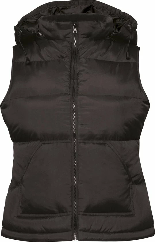 B And C B&C Vrouwen/dames Zen+ Hooded Waterdichte Bodywarmer/Gilet (Zwart) 3 B And C B&C Vrouwen/dames Zen+ Hooded Waterdichte Bodywarmer/Gilet (Zwart)