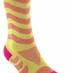 Injinji Women's Ultra Run Crew - Neon Roze - 35-40