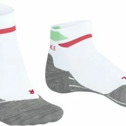 FALKE RU4 Short Pace Dames Sokken - Wit - Maat 39-40 -Sportkleding-Dames Winkel 550x333