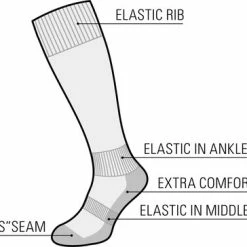 Avento Voetbalsokken - Comfort - Lang - Kobalt/Grijs - Maat 41/44 -Sportkleding-Dames Winkel 550x364 1