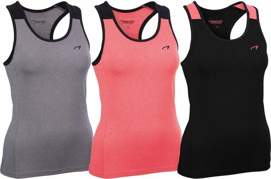 Avento Sporttop - Dames - Zwart/Roze - 36 5 Avento Sporttop - Dames - Zwart/Roze - 36 - Afbeelding 3