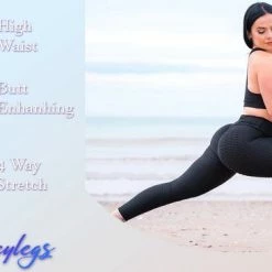 Fancylegs – Honey Sportlegging Dames – Legging Dames – Sportbroek Dames – Trainingbroek – Fitness – Yoga – Afvallen – Tik Tok - Grijs Maat S -Sportkleding-Dames Winkel 550x366 6