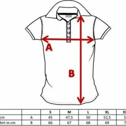 Donnay Polo Pique - Poloshirt - Dames - Maat XL - Zwart -Sportkleding-Dames Winkel 550x379 1