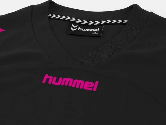Hummel Fyn Shirt Korte Mouw Dames - Zwart / Magenta | Maat: M 7 Hummel Fyn Shirt Korte Mouw Dames - Zwart / Magenta | Maat: M - Afbeelding 5