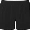 Asics Silver 4In Short Sportbroek Dames - Black - Maat M -Sportkleding-Dames Winkel 550x446