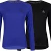 ODLO Suw Top Crew Neck L/S Active Warm 2 Pack Thermoshirt Dames - Maat M