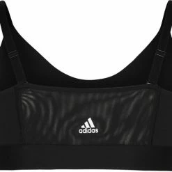 Adidas All Me Branded Sportbeha - Maat XXL - Vrouwen - Zwart - Wit -Sportkleding-Dames Winkel 550x459 2