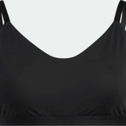 Adidas All Me Branded Sportbeha - Maat XXL - Vrouwen - Zwart - Wit -Sportkleding-Dames Winkel 550x464