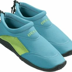 BECO Neopreen Waterschoenen - Turquoise/groen - Maat 43