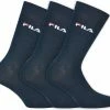 Fila - Normal Socks 3-Pack - Navy Sokken - 35-38 - Blauw -Sportkleding-Dames Winkel 550x491 1
