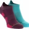 Inov-8 Trailfly Sock Low Teal/Purple (Twinpack) -Sportkleding-Dames Winkel 550x498 2