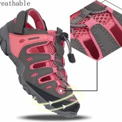 SAGUARO Outdoorsandalen - Zomersandalen - Maat 38 - Outdoor Trekkingsandalen Antislip Sportsandalen - Roze -Sportkleding-Dames Winkel 550x499 1