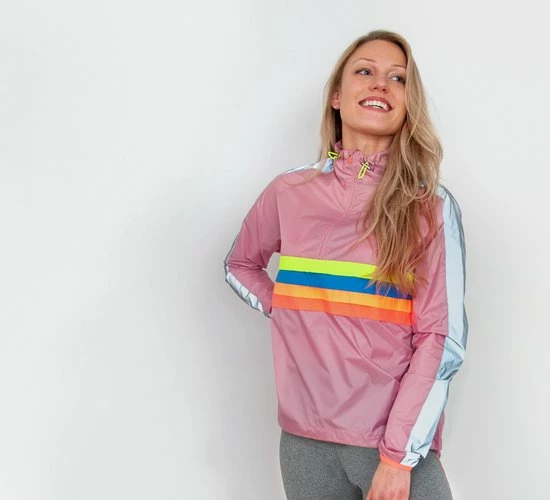 Gofluo. Sunrise Hardloopjasje - Reflecterende Jas - Fluorescerend - Veiligheid Jack - Hardloophesje - Veilig De Weg Op - Roze - M 5 Gofluo. Sunrise Hardloopjasje - Reflecterende Jas - Fluorescerend - Veiligheid Jack - Hardloophesje - Veilig De Weg Op - Roze - M - Afbeelding 3