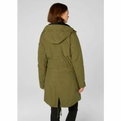 Helly Hansen Boyne Parka Jas - Maat S - Vrouwen - Groen -Sportkleding-Dames Winkel 550x501 2