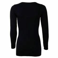 Pure Lime Naadloos Longsleeve - Sportshirt - Vrouwen - Maat S - Zwart -Sportkleding-Dames Winkel 550x501 57