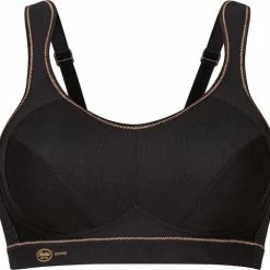 Anita Active Extreme Control Sport Bh 5527 471 Black/Gold - Maat 85D -Sportkleding-Dames Winkel 550x505 2