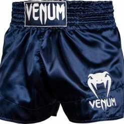 Venum Muay Thai Classic Kickboks Broekjes Blauw Maat Venum Kickboks Muay Thai Shorts: XXL - Jeans Size 36