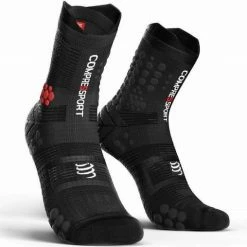 Compressport Pro Racing Socks V3.0 Trail Zwart - Maat : 35-38