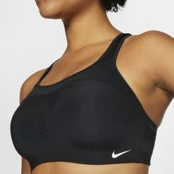 Nike Alpha Bra Sportbeha Dames - Black/White -Sportkleding-Dames Winkel 550x509 8