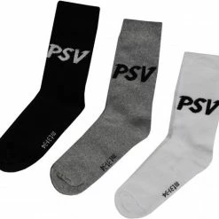 Merkloos PSV - Voetbalsokken - Unisex - 27-30 - Grijs;Wit;Zwart