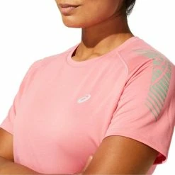 Asics Asics Icon Sportshirt - Maat S - Vrouwen - Roze -Sportkleding-Dames Winkel 550x515 3