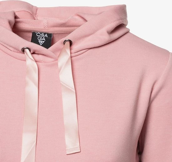 Osaga Dames Hoodie - Roze - Maat S 5 Osaga Dames Hoodie - Roze - Maat S - Afbeelding 3