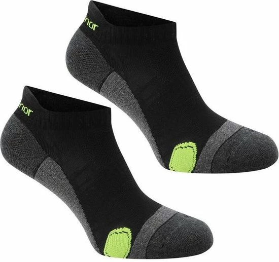 Karrimor Korte Hardloopsokken (2 Paar) - Unisex - Zwart - 46+ 3 Karrimor Korte Hardloopsokken (2 Paar) - Unisex - Zwart - 46+