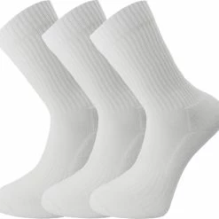 Groene Beer Bamboe Sokken | 3 Paar | Sportsokken | Wit | Maat 40 - 46