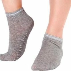 Merkloos Anti Slip Yoga Sokken Grijs - Maar Ook Voor Pilates Of Piloxing!