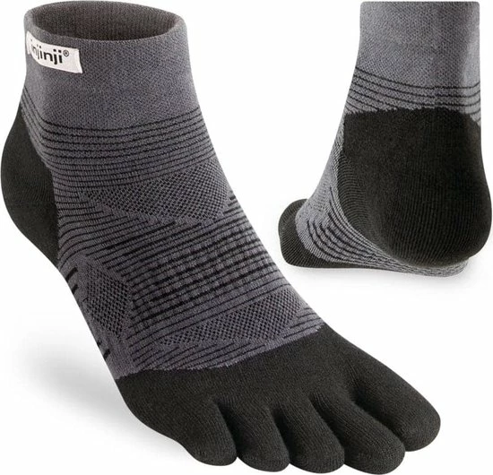 Injinji Run Original Weight Mini-Crew - Zwart - 37-40 4 Injinji Run Original Weight Mini-Crew - Zwart - 37-40 - Afbeelding 2