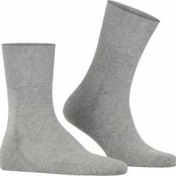 FALKE Run Gewatteerd Warm Ademend Hoogwaardig Anti Zweet Zacht Zonder Motief Kleurrijk Hardloop Hoog Katoen Grijs Unisex Sokken - Maat 35-36 -Sportkleding-Dames Winkel 550x539 3