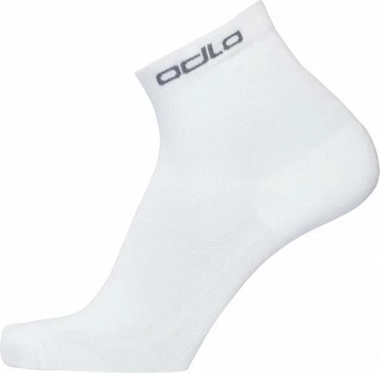 Odlo Socks Quarter Active 2 Pack Unisex Sportsokken - White - Maat 45-47 5 Odlo Socks Quarter Active 2 Pack Unisex Sportsokken - White - Maat 45-47 - Afbeelding 3