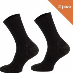 Comodo Wandelsokken Merinowol TRE7 - Zwart - 2 Paar - Maat 39-42