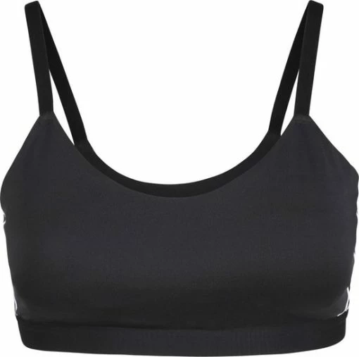 Adidas All Me Branded Sportbeha - Maat XXL - Vrouwen - Zwart - Wit -Sportkleding-Dames Winkel 550x547 8