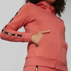 Puma Power Tape Full-Zip Hoodie FL -Sportkleding-Dames Winkel 550x550 117