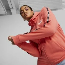 Puma Power Tape Full-Zip Hoodie FL -Sportkleding-Dames Winkel 550x550 120