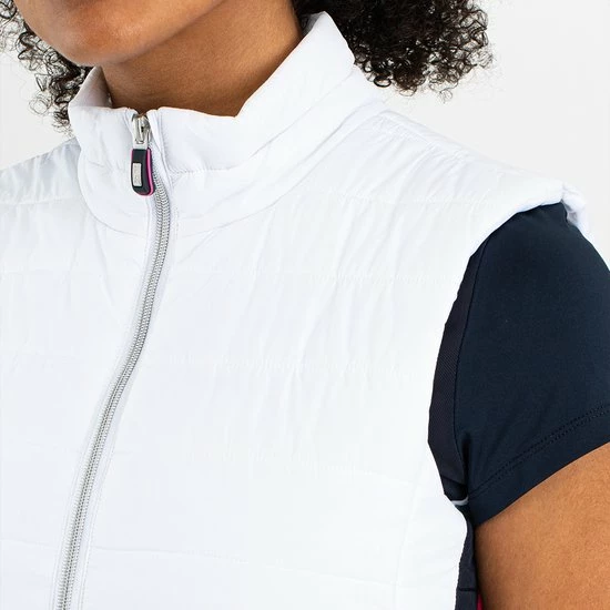 Sjeng Sports Lady Vest Bodywarmer Britta Dames Wit 5 Sjeng Sports Lady Vest Bodywarmer Britta Dames Wit - Afbeelding 3