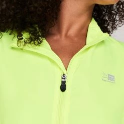 Karrimor Running Jacket - Dames - Kleur Fluo Yellow - Maat L -Sportkleding-Dames Winkel 550x550 19