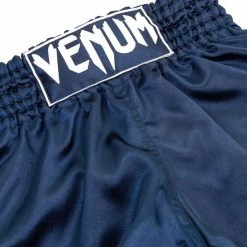 Venum Muay Thai Classic Kickboks Broekjes Blauw Maat Venum Kickboks Muay Thai Shorts: XXL - Jeans Size 36 -Sportkleding-Dames Winkel 550x550 213
