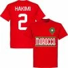 Retake Marokko Hakimi 2 Team T-Shirt - Rood - L 1 Retake Marokko Hakimi 2 Team T-Shirt - Rood - L -Sportkleding-Dames Winkel 550x550 264