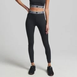 Superdry Train Branded Elastic Tight Sportlegging Vrouwen - Maat L -Sportkleding-Dames Winkel 550x550 298