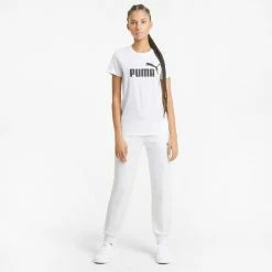 PUMA Ess Logo Tee Dames Sportshirt - Maat M 19 PUMA Ess Logo Tee Dames Sportshirt - Maat M -Sportkleding-Dames Winkel 550x550 351