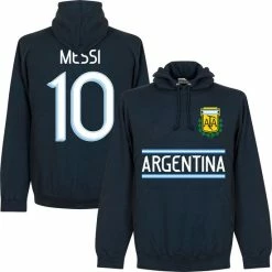 Retake Argentinië Messi 10 Team Hoodie - Navy - M