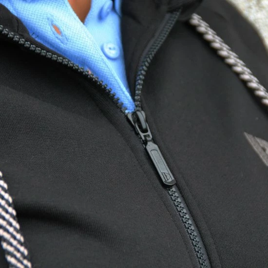 Donnay Vest Met Capuchon Anna - Sporttrui - Dames - Maat XL - Zwart 7 Donnay Vest Met Capuchon Anna - Sporttrui - Dames - Maat XL - Zwart - Afbeelding 5