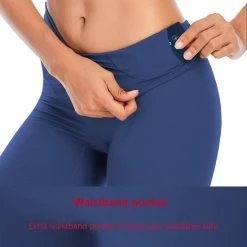 Geweo Fitnessleggings - Yoga - Kerstmis - Kerstfeest - Christmas Gift Pant - Yoga Legging - Power Sportlegging - Sportbroek - High Waist - Dames - Donkerblauw - Maat XS -Sportkleding-Dames Winkel 550x550 385