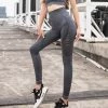 Fitness/Yoga Legging Maat S - Fitness Legging - Sport Legging Stretch - Squat Proof - Donker Grijs - LOUZIR