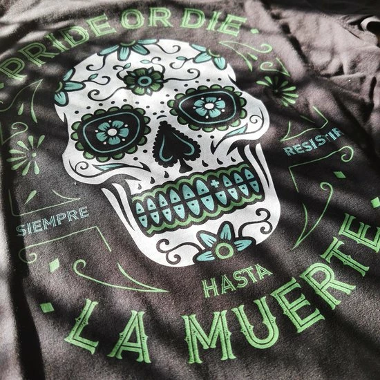 Pride Or Die PRiDEorDiE Hasta La Muerte T Shirt Zwart Maat M 5 Pride Or Die PRiDEorDiE Hasta La Muerte T Shirt Zwart Maat M - Afbeelding 3